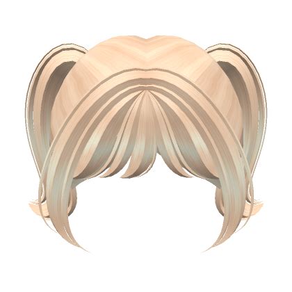 Cute Blonde Short Curly Pigtails Roblox