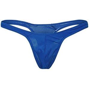 Riou Intimo Uomo Sexy Hot Slip Con Sospensorio Perizoma Elasticizzato Ultra Sottile G Stringa
