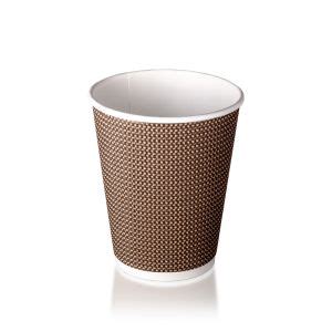 Double Wall Hot Paper Cup Durable Coated Paper Material OJI Fibre Solutions Foodservice