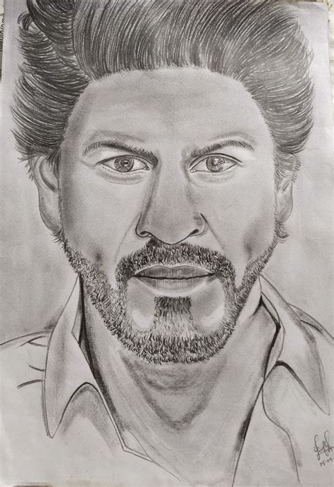 King Khan Pencil Drawing Pencil Drawings Sketches Drawings