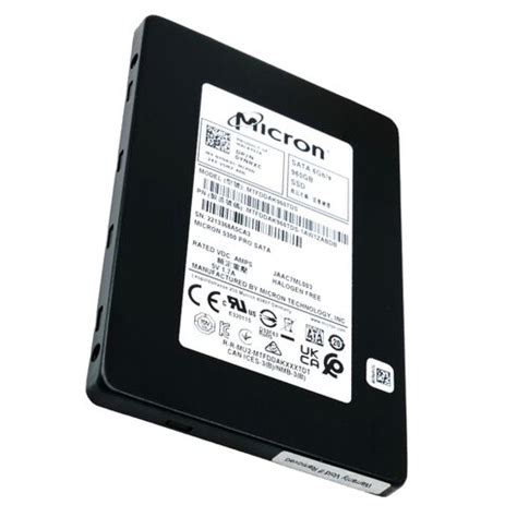 MICRON SATA 2.5 ENTERPRISE SSD 960GB (MTFDDAK960TDS-1AW1ZABDB)
