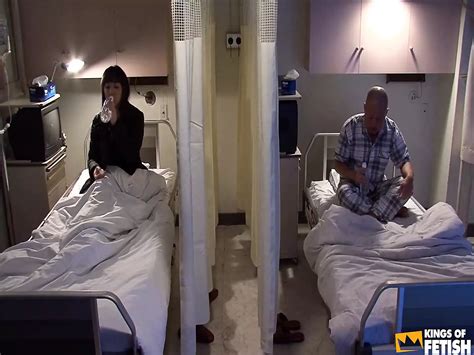 Brunette Japanese Plays With A Dude In The Hospital Before Riding A Big Toy XHamster