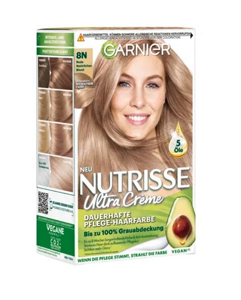 Garnier Nutrisse Ultra Creme Trwa A Farba Do W Os W N Nude Naturalny Blond