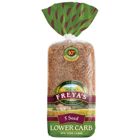 Freyas Freyas Lower Carb 5 Seed Bread 750g Prices Foodme