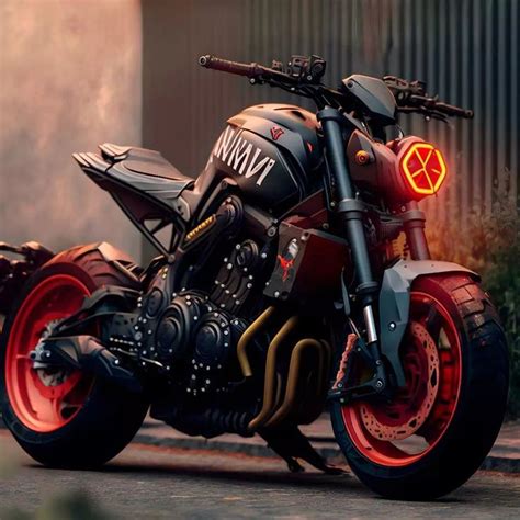 NAKED MOTORCYCLE Futuristic Motorcycle Monster Bike Concept Motorcycles