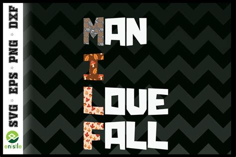 Man I Love Fall Funny Milf Svg By Enistle Thehungryjpeg
