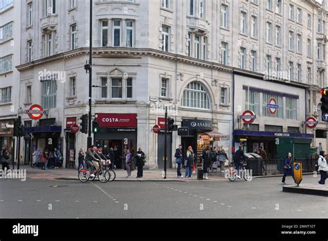 Holborn Underground Station Entrance Stock Photo Alamy
