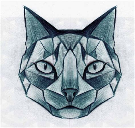 Gato Cubista Dibujos Pinturas Cubismo