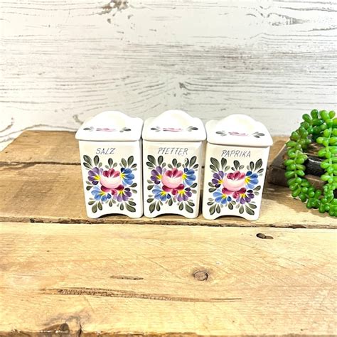 German Spice Jars Etsy
