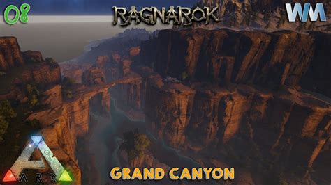 Ark Ragnarok Ep08 Grand Canyons And Hidden Cave Base Locations Part 3