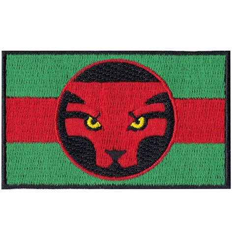 Wakanda Flag Embroidered Iron on Patch
