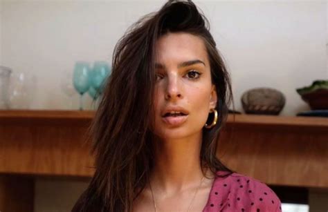 Emily Ratajkowski Wears Skimpy Yellow Inamorata Swimsuit — Goes Viral