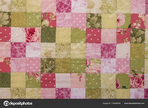 Colourful Patchwork Quilt Background Texture Stock Photo By ©mudpaws08