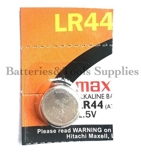 LR44 A76 Maxell Battery Original 1.5V Alkaline Button Coin Cell ...
