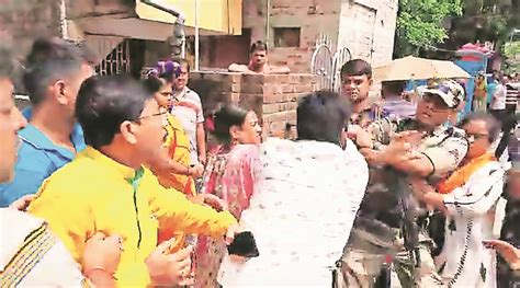 Tmc Bjp Workers Clash In Civic Body Bypolls Kolkata News The