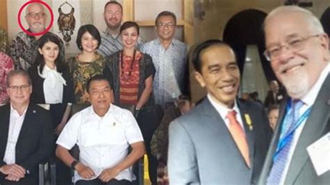 Beredar Foto Presiden Jokowi Bareng Co Founder Asia Sentinel Tribun