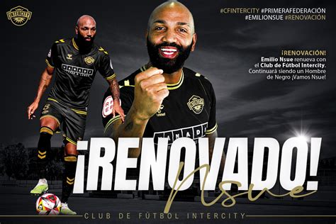 Emilio Nsue renueva con el CF Intercity para las dos próximas