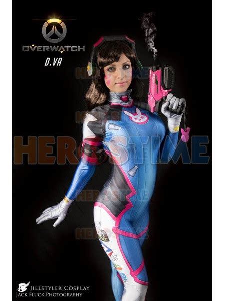 D.Va Costume Video Game Overwatch Cosplay Costume