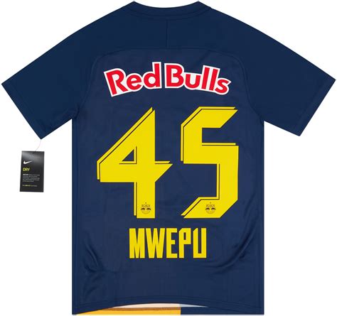 Red Bull Salzburg Away Shirt Mwepu New