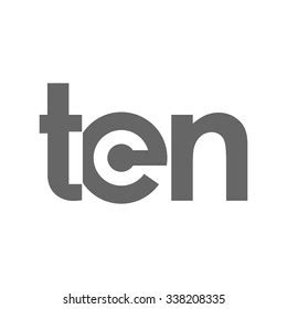 Ten Logo Vector Logo Template Stock Vector (Royalty Free) 338208335 | Shutterstock