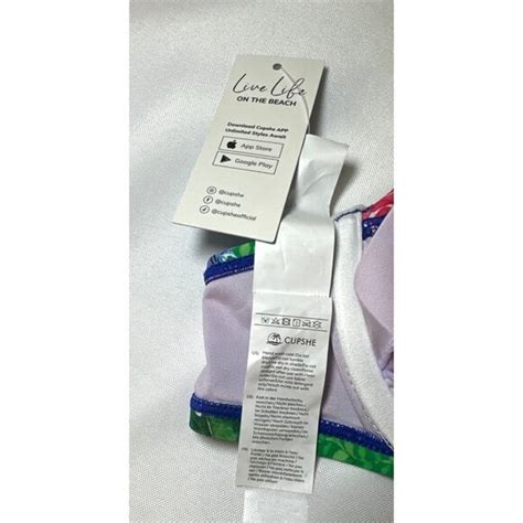 Cupshe Swim Cupshe Women Swimsuit Bikini Set High Waisted Push Up Cheeky Drawstring Two Piec