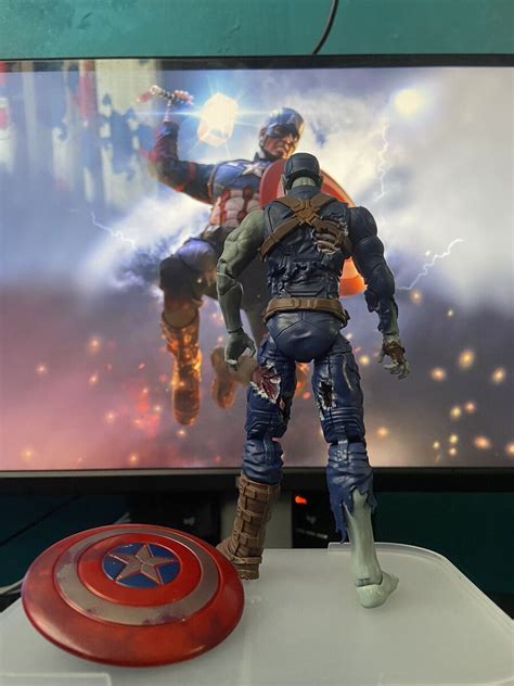 Review Marvel Legends What If Wave Zombie Captain America 41 OFF