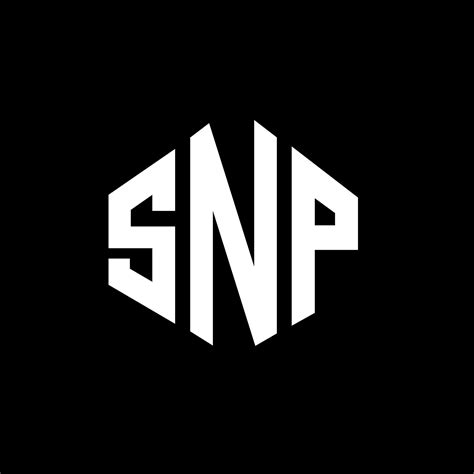 Diseño De Logotipo De Letra Snp Con Forma De Polígono Diseño De