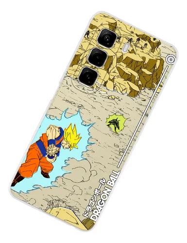 Funda Para Infinix Goku Cell Anime Dragon Ball Anticaidas Goku Cell Hot 50i Envío gratis