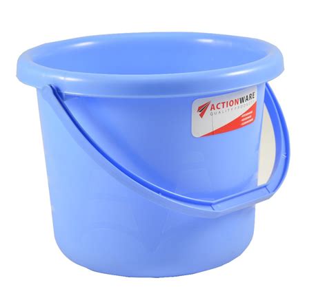 Actionware Blue 20Ltr Lid And Tap Plastic Water Buckets Rs 347 Piece