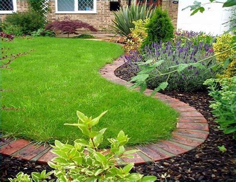 Simple Brick Garden Edging Ideas