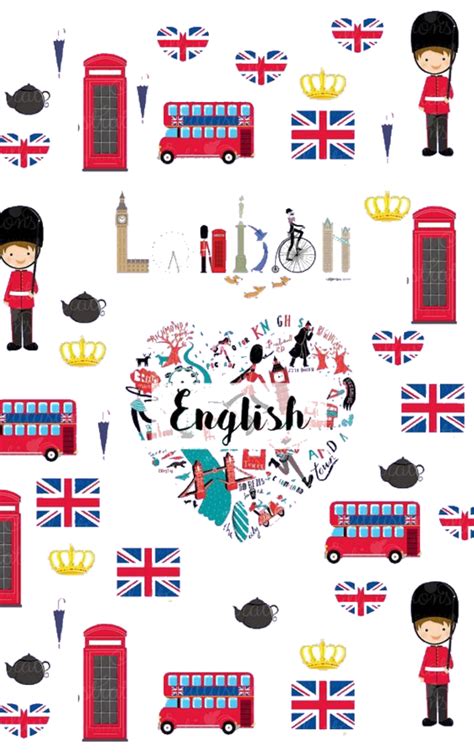 Escolar Capa De Trabalho De Inglês - 6