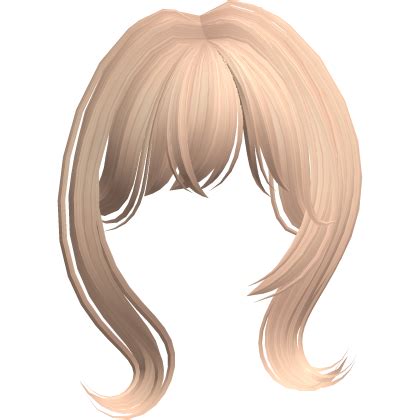 Cute Swirly Long Flowy Bangs Blonde Roblox