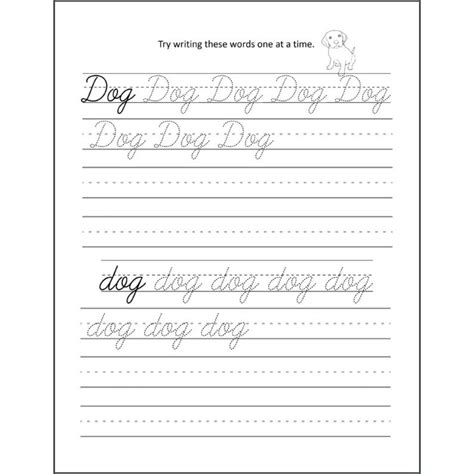 56 Worksheets for Cursive Words, Inspirational Quotes, Jokes for Kids ...