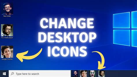 How To Change Desktop Icons In Windows 10 Change Windows 10 App Icons