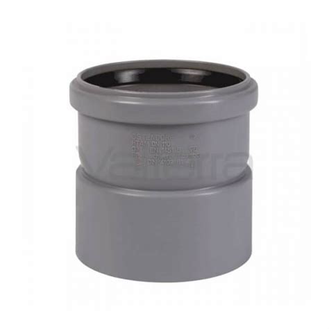 Муфта насадная (создает раструб на любой трубе) системы HT (ПП), СЕРЫЙ ...