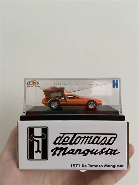 Hot Wheels HWC Special Edition De Tomaso Mangusta Hobbies Toys Toys Games On Carousell