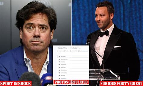 AFL Rocked By Nude Scandal As Photos And Videos Of FORTY FIVE Players Are Shared Daily Mail Online