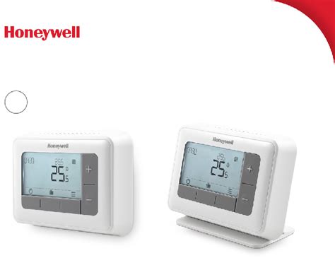 Honeywell Home T4 Pro Thermostat User Manual