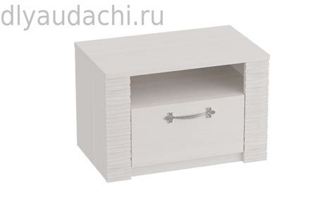 Тумба прикроватная "Элана" бодега белая - купить по выгодной цене в ...