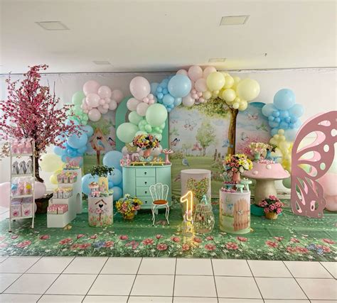 Jardim Tema De Aniversário - Aniversário tema jardim encantado