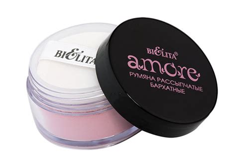 Румяна Белита-Витэкс Рассыпчатые бархатные "Amore" | отзывы