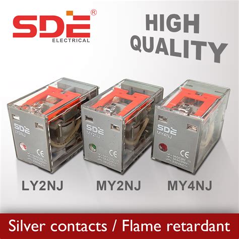 SDE POWER RELAY MY2 MY4 LY2 LY4 SERIES Lazada PH