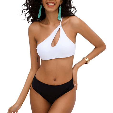 Sexy Damska Dwucz Ciowe Stroje K Pielowe Bikini G Oficjalne Archiwum Allegro