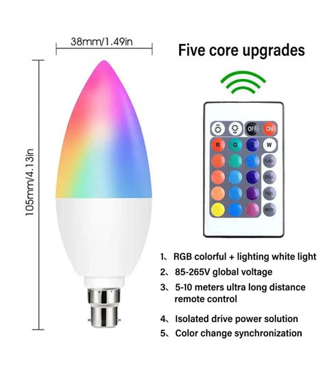E14/E122/B22 Светодиодная лампа Умная комнатная неоновая вывеска RGB ...