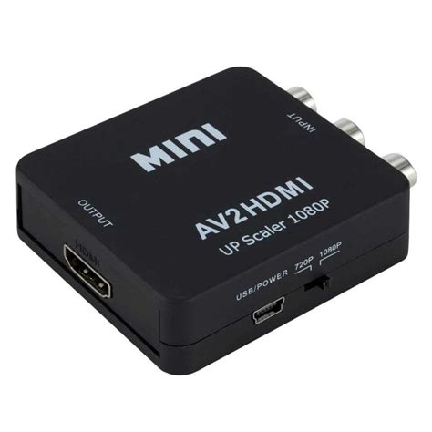 Ociodual Conversor De Se Al De Av Rca A Hdtv Adaptador Audio V Deo