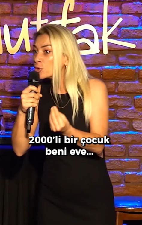 Geçen sene milf oldum diyen komedyenin sözleri sosyal medyada gündem yarattı 2000 li çocuk