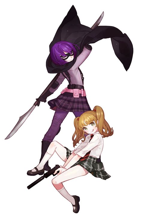 Hit Girl And Mindy Macready Kick Ass Drawn By Gwayo Danbooru