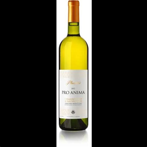 Plantaže vino Pro Anima Chardonnay Sauvignon 0 75l Bazzar hr