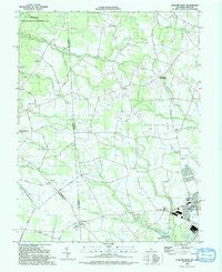 Hi Res Interactive Map Of Seaford West Sussex County DE In 1992