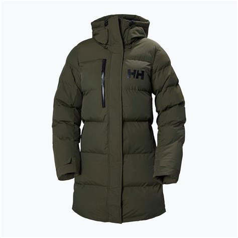 Пуховик жіночий Helly Hansen Adore Puffy Parka utility green (53205 ...